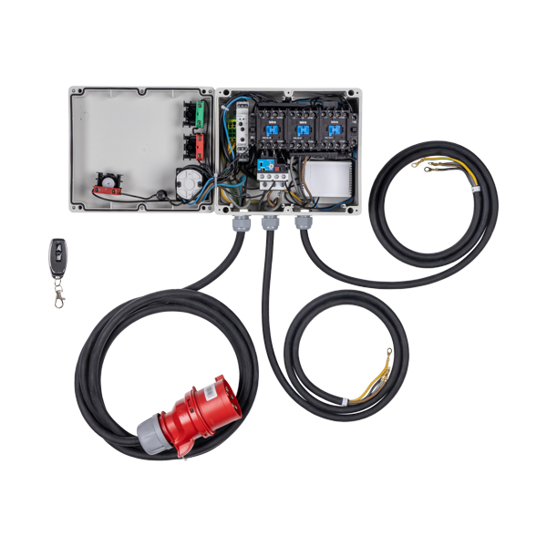 Motorstarter J 400V - Anbauschalter - automatische 7,5kW Stern-Dreieck-Schaltung - Fernsteuerbar – Bild 3